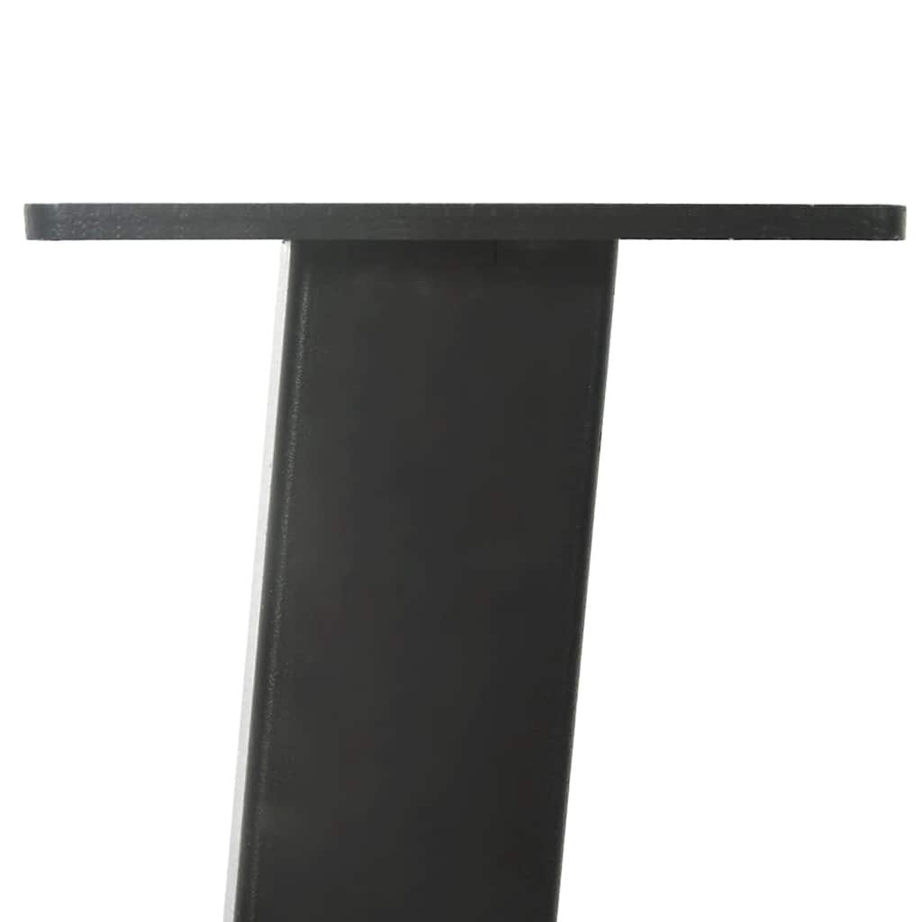 sofabordsben 4 stk. antracit 30 cm stål