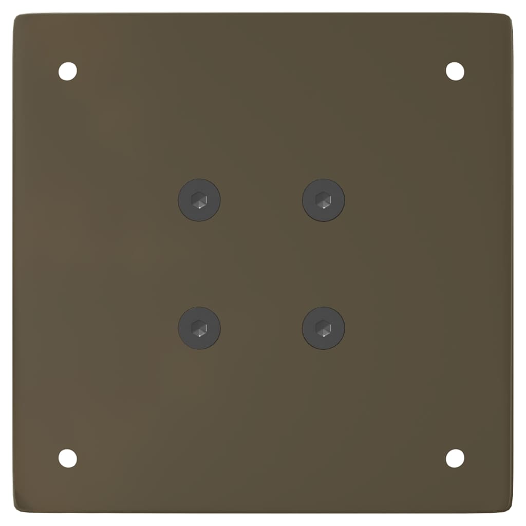 sofabordsben 4 stk. naturstål 30 cm stål
