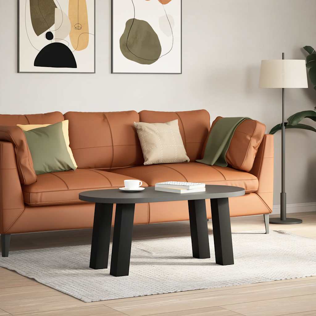 sofabordsben 4 stk. sort 42 cm stål