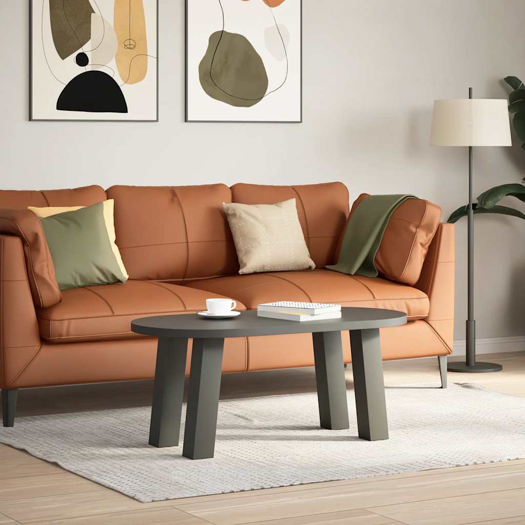 sofabordsben 4 stk. antracit 42 cm stål