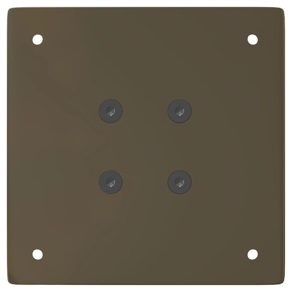 sofabordsben 4 stk. naturstål 42 cm stål