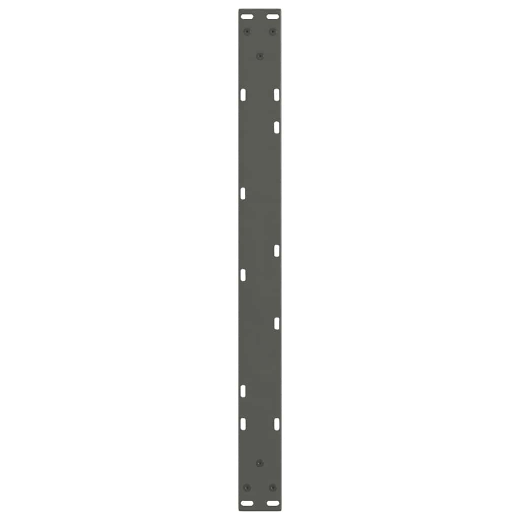 sofabordsben V-formet 2 stk. antracit 70x(30-31,3) cm stål