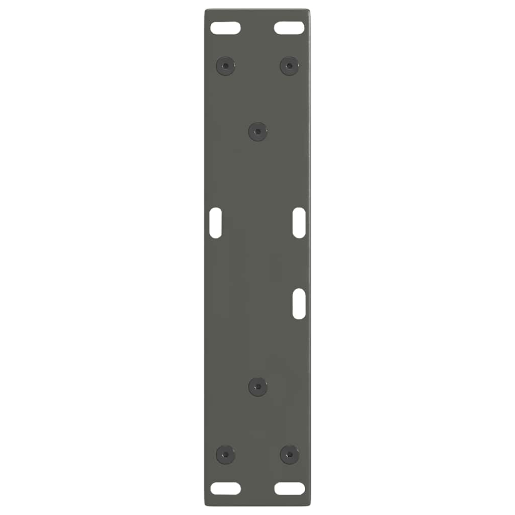 sofabordsben V-formet 2 stk. antracit 28 x (42-43,3) cm stål