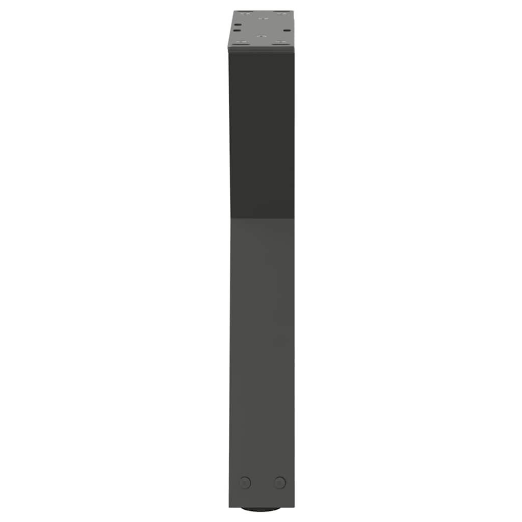 sofabordsben 2 stk. antracit 28 x (42-43,3) cm stål