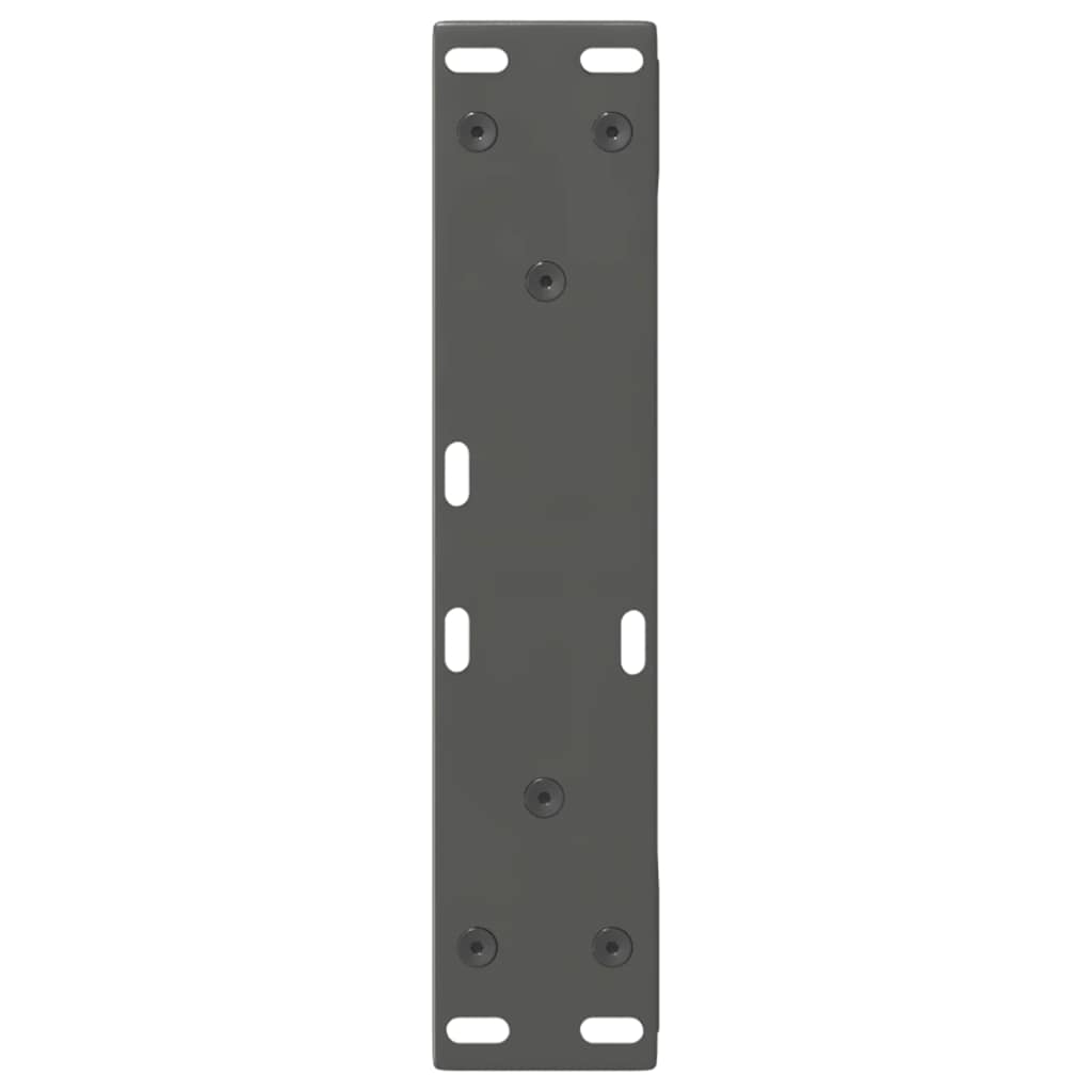 sofabordsben 2 stk. antracit 38 x (42-43,3) cm stål