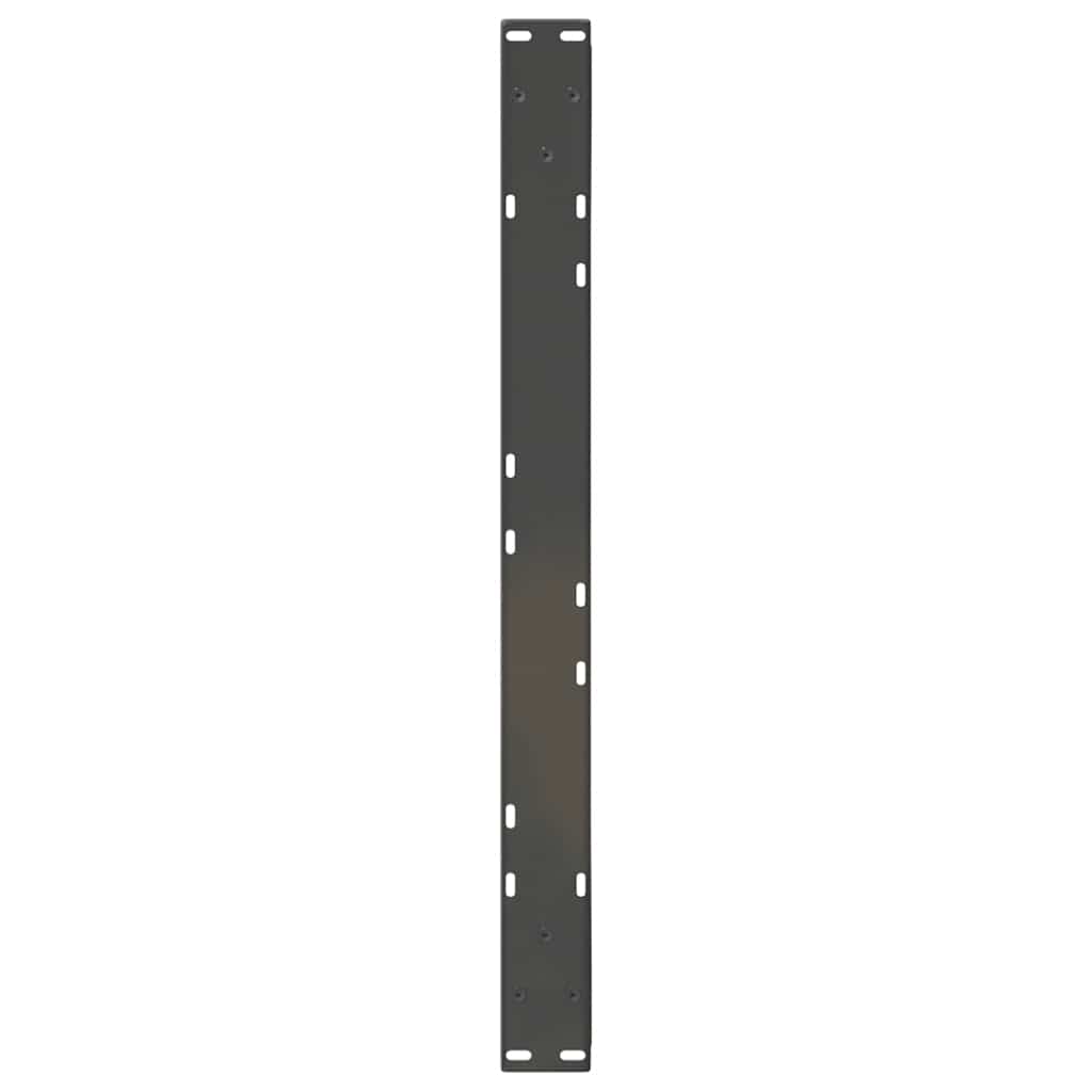 sofabordsben 2 stk. antracit 70 x (42-43,3) cm stål