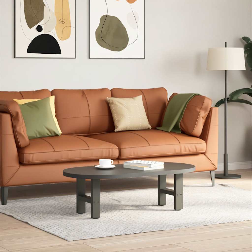 sofabordsben antracit 2 stk. 40x(30-31) cm stål