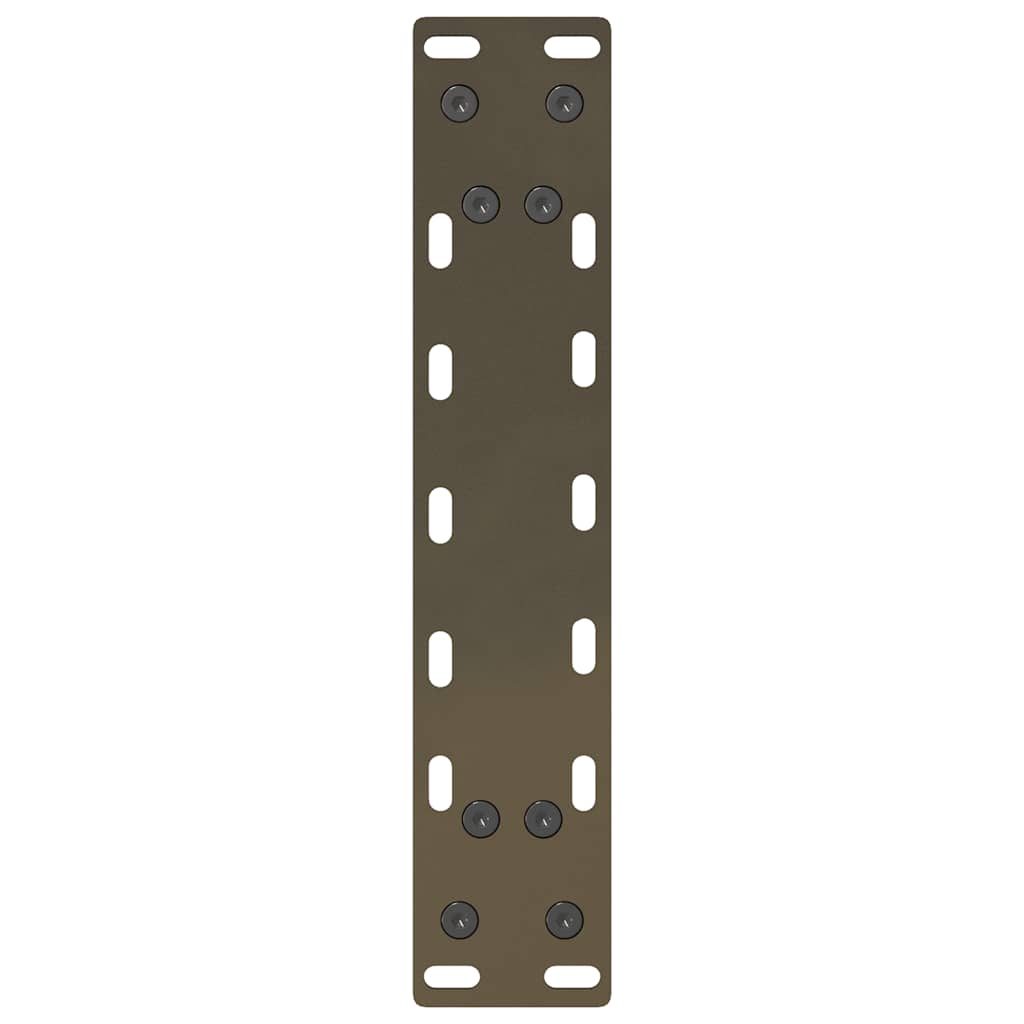 sofabordsben naturstål 2 stk. 40x(30-31) cm stål