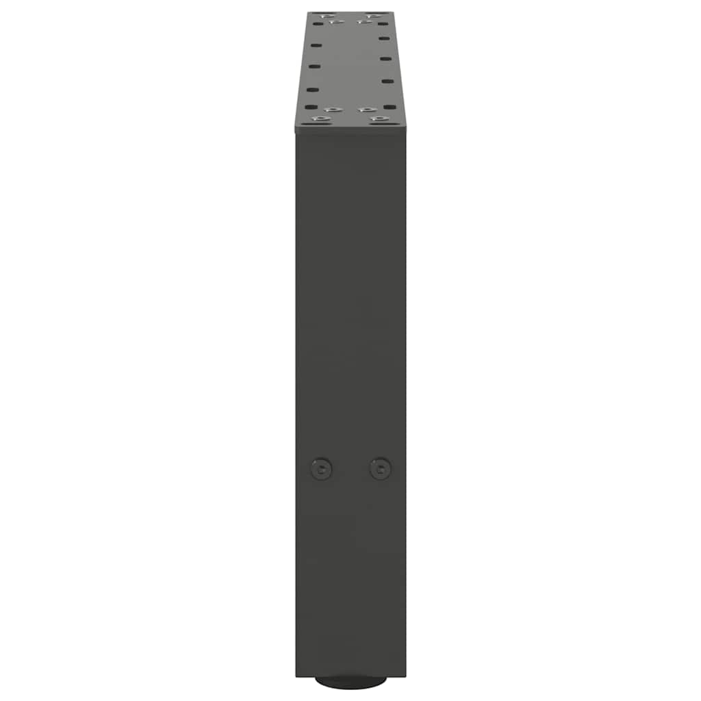 sofabordsben antracit 2 stk. 50x(30-31) cm stål