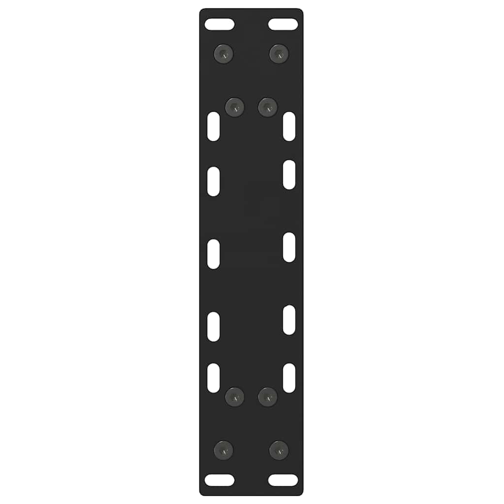 sofabordsben sort 2 stk. 28 x (42-43) cm stål