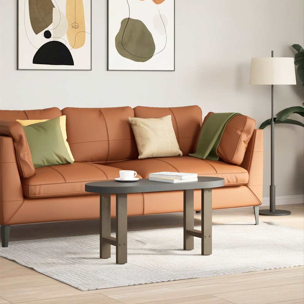 sofabordsben naturstål 2 stk. 28 x (42-43) cm stål