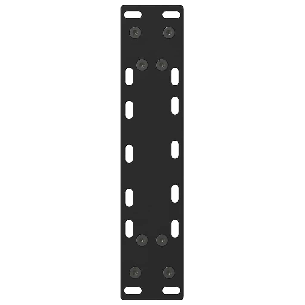 sofabordsben sort 2 stk. 38 x (42-43) cm stål