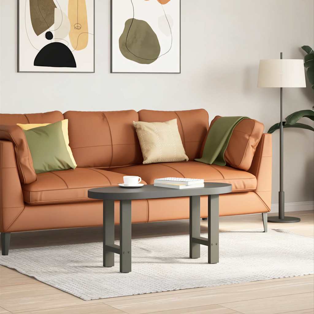 sofabordsben antracit 2 stk. 38 x (42-43) cm stål