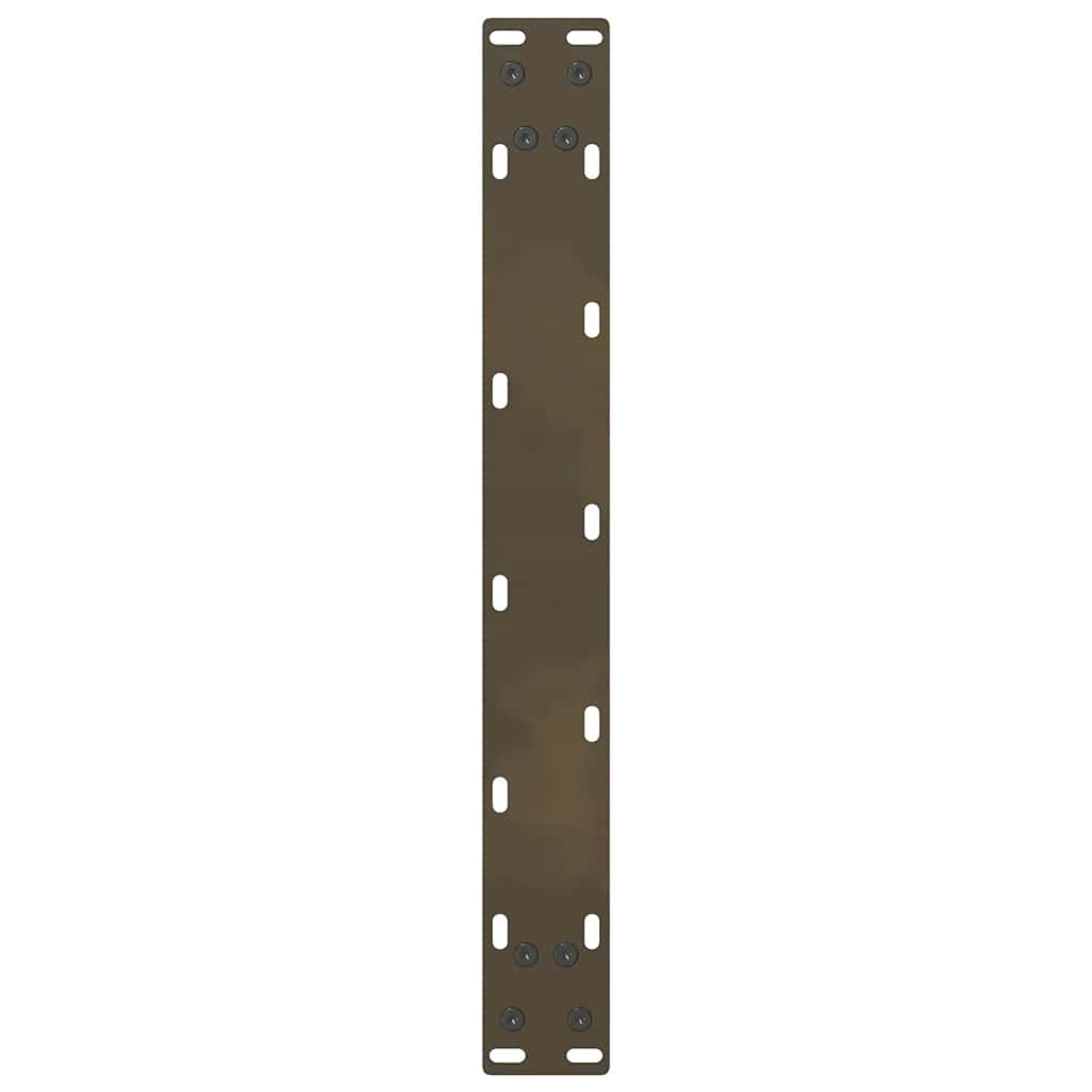 sofabordsben naturstål 2 stk. 50x(42-43) cm stål