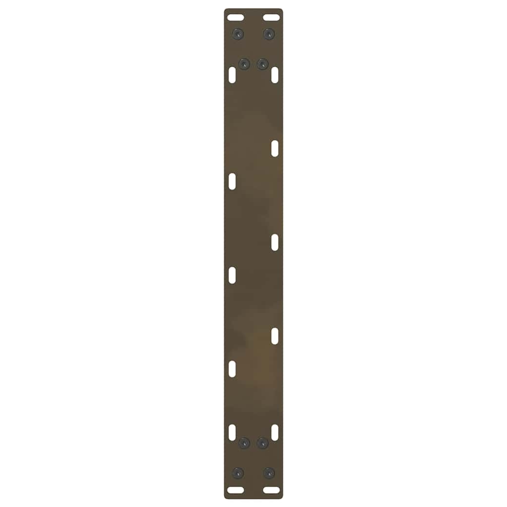 sofabordsben naturstål 2 stk. 60x(42-43) cm stål