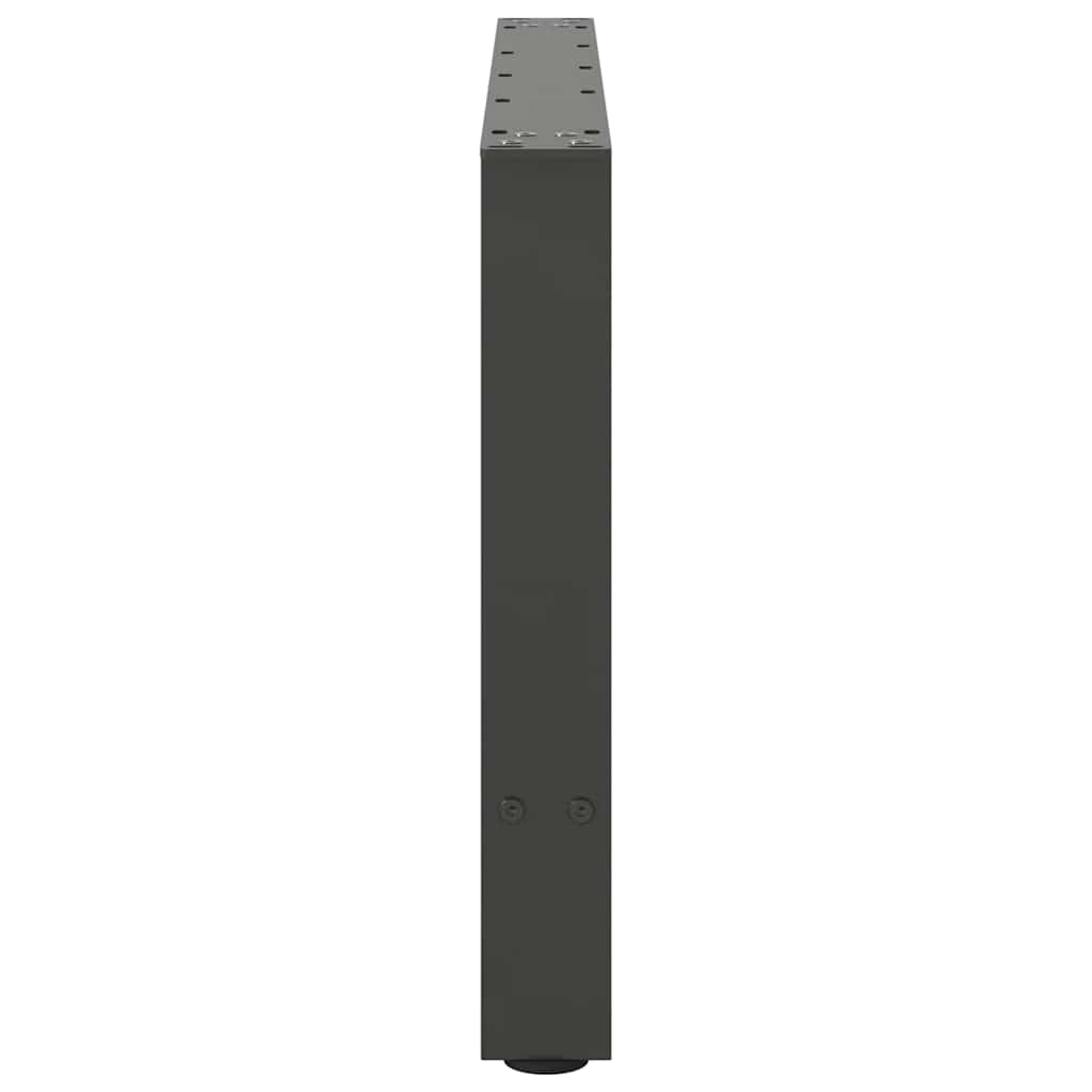 sofabordsben antracit 2 stk. 70 x (42-43) cm stål