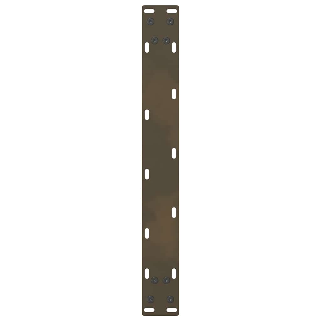 sofabordsben naturstål 2 stk. 70x(42-43) cm stål