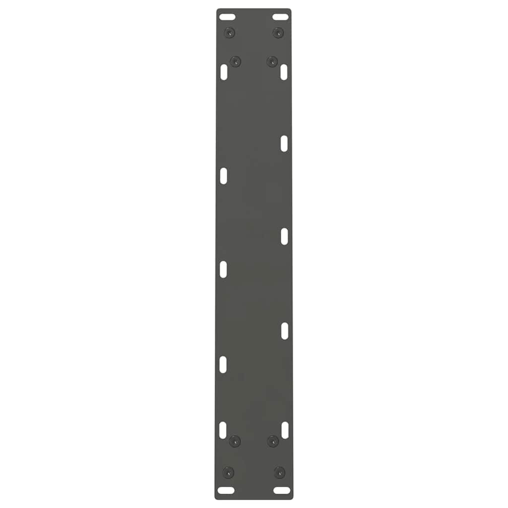 spisebordsben antracit 2 stk. 50x(72-73) cm stål