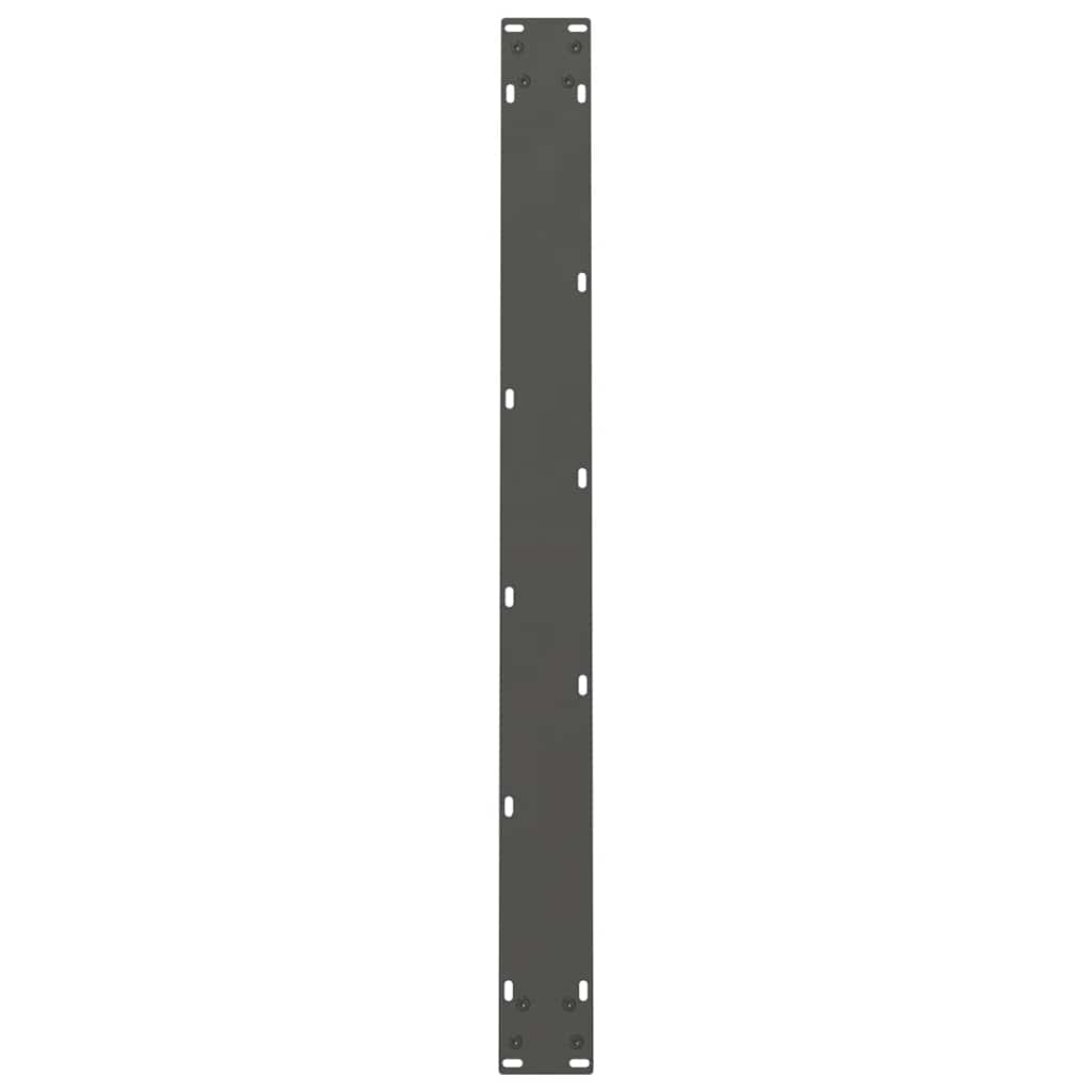 spisebordsben antracit 2 stk. 90 x (72-73) cm stål