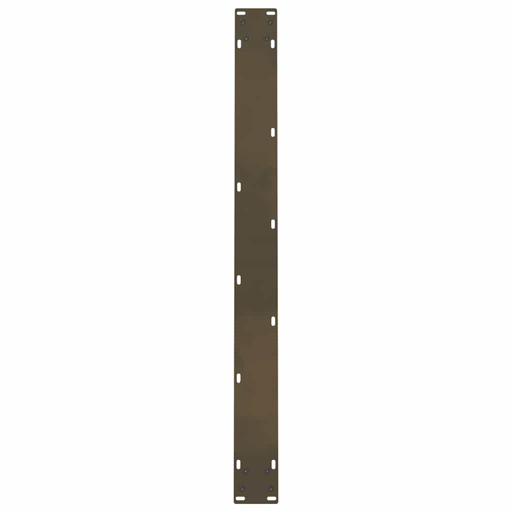 spisebordsben naturstål 2 stk. 90x(72-73) cm stål