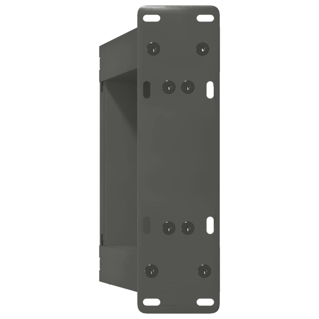 sofabordsben U-formet 2 stk. antracit 30x(30-31) cm stål