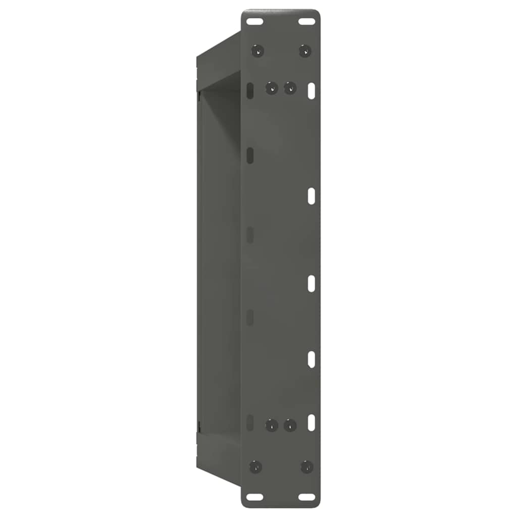 sofabordsben U-formet 2 stk. antracit 40x(30-31) cm stål