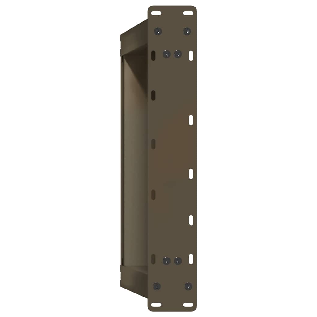 sofabordsben U-formet 2 stk. naturstål 40x(30-31) cm stål