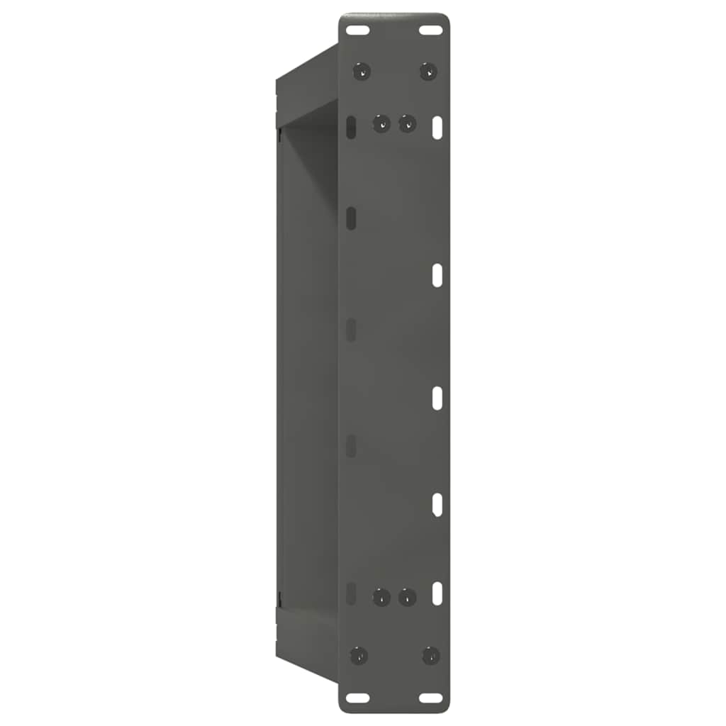 sofabordsben U-formet 2 stk. antracit 50x(30-31) cm stål