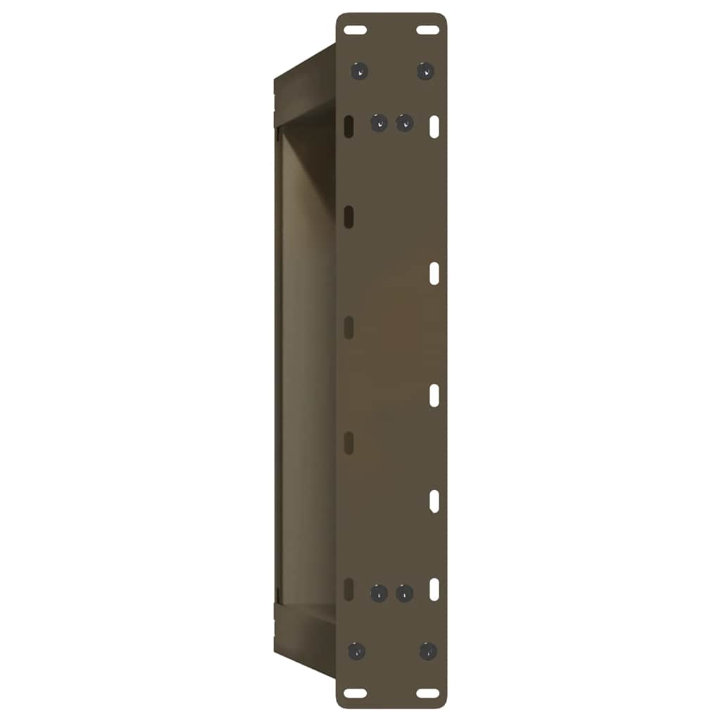 sofabordsben U-formet 2 stk. naturstål 50x(30-31) cm stål