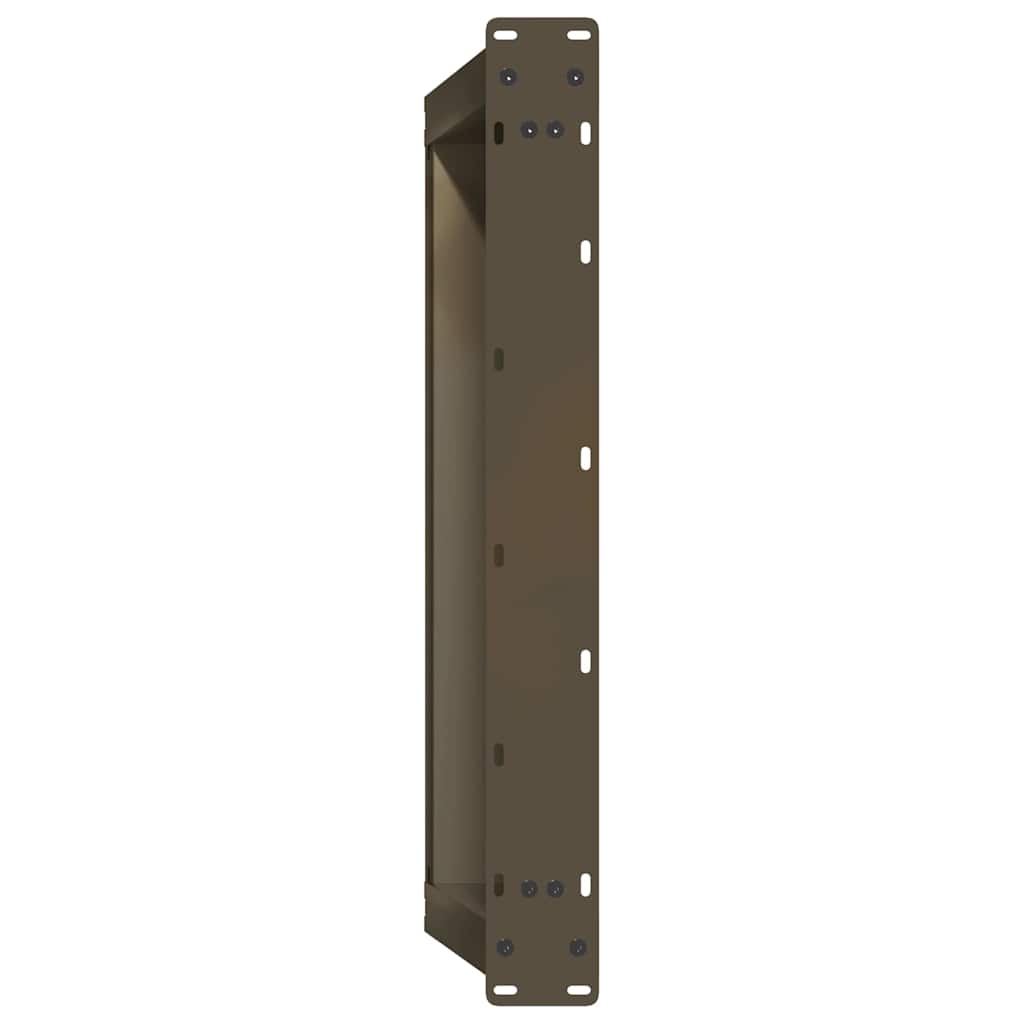 sofabordsben U-formet 2 stk. naturstål 60x(30-31) cm stål