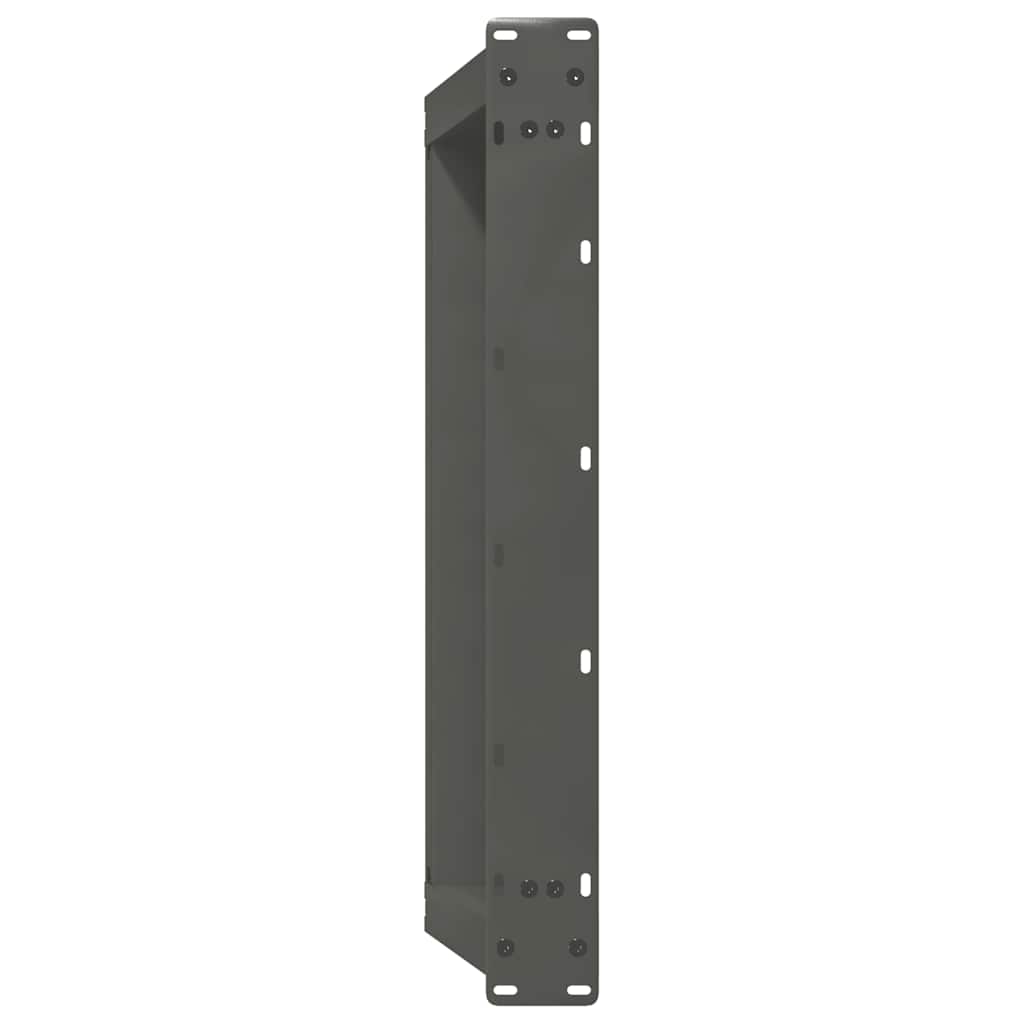 sofabordsben U-formet 2 stk. antracit 70x(30-31) cm stål