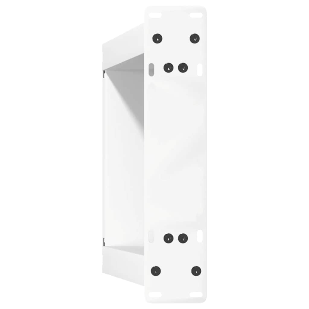 sofabordsben U-formet 2 stk. hvid 28 x (42-43) cm stål