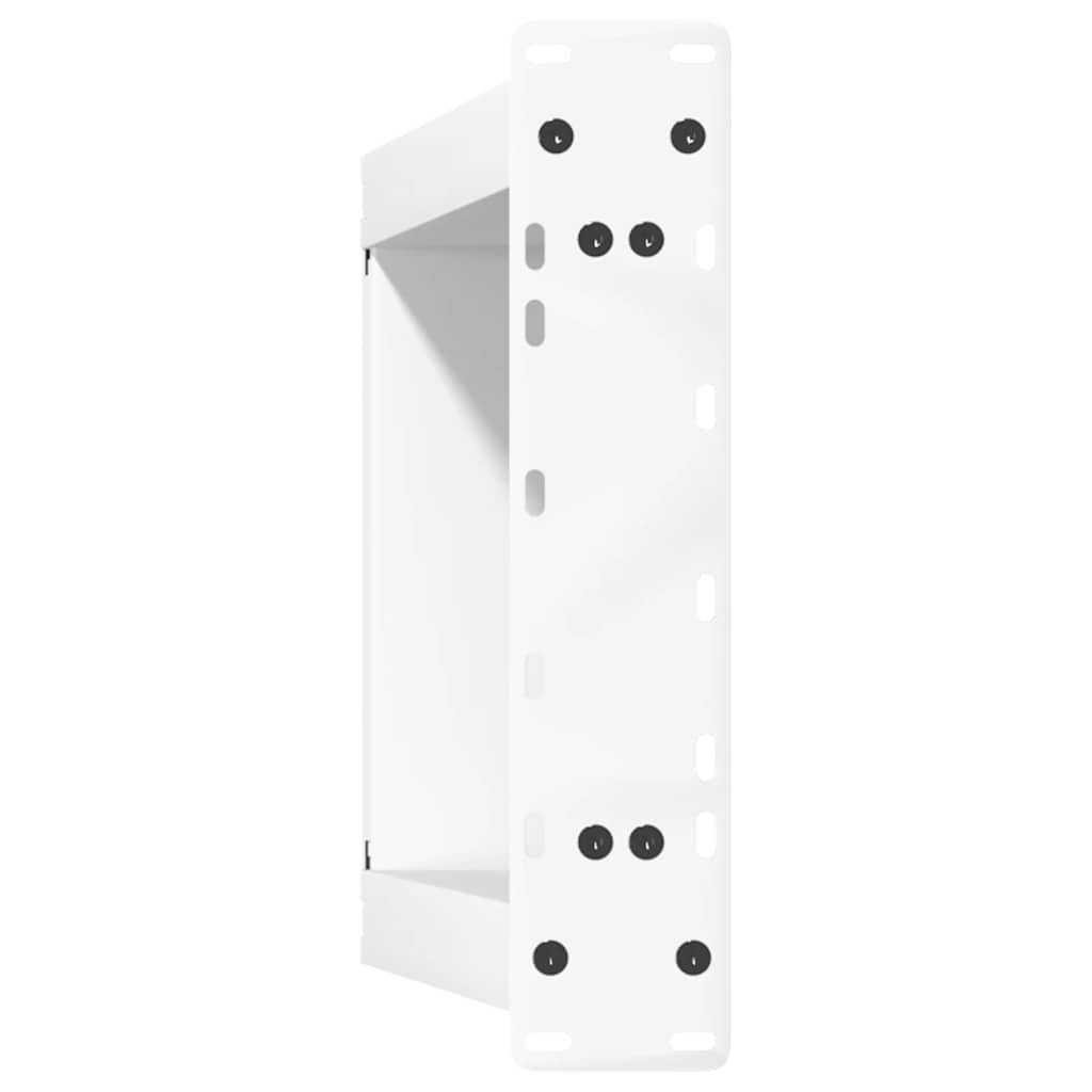 sofabordsben U-formet 2 stk. hvid 38 x (42-43) cm stål
