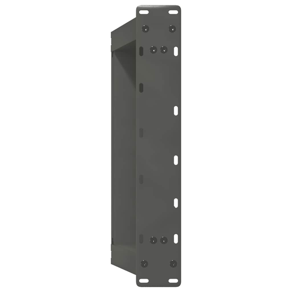 sofabordsben U-formet 2 stk. antracit 70 x (42-43) cm stål