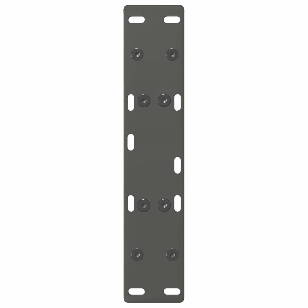 sofabordsben A-formet 2 stk. antracit 30x(30-31) cm stål