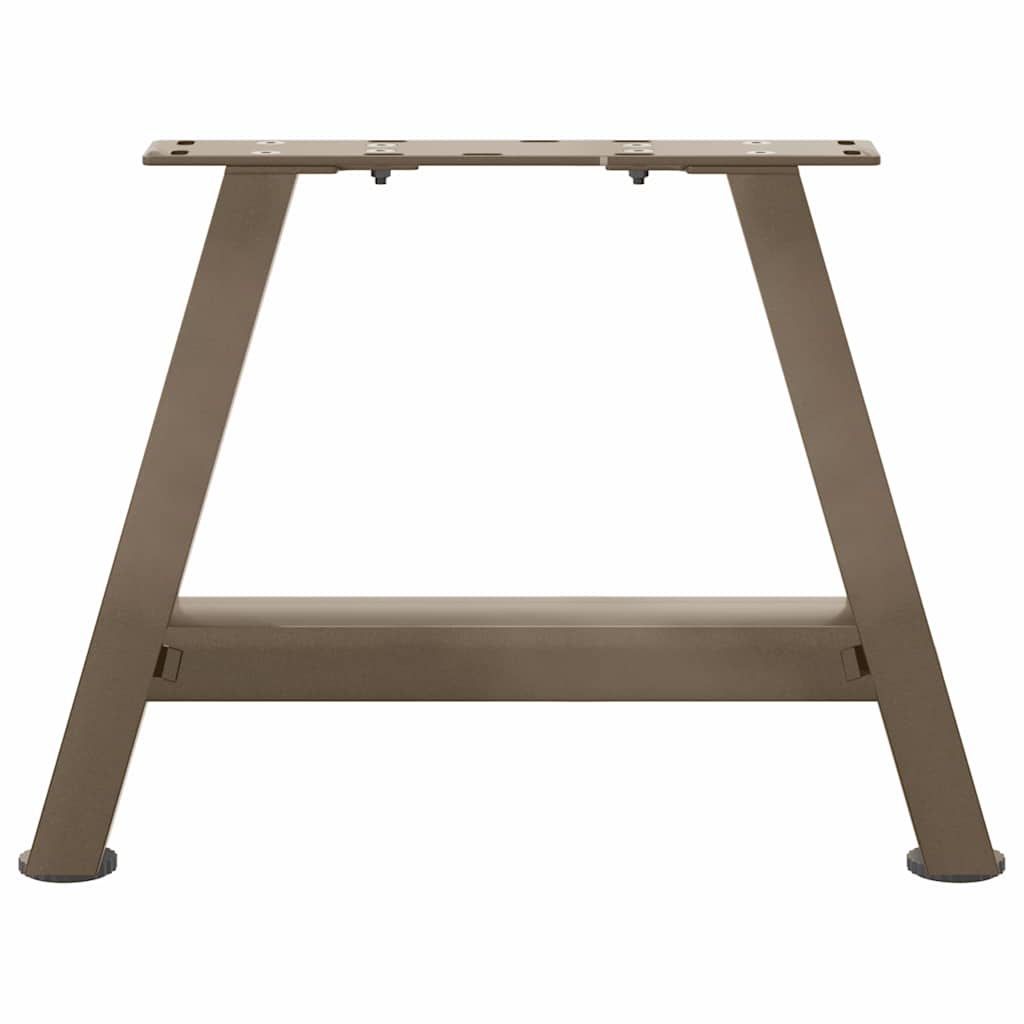sofabordsben A-formet 2 stk. 30x(30-31) cm stål