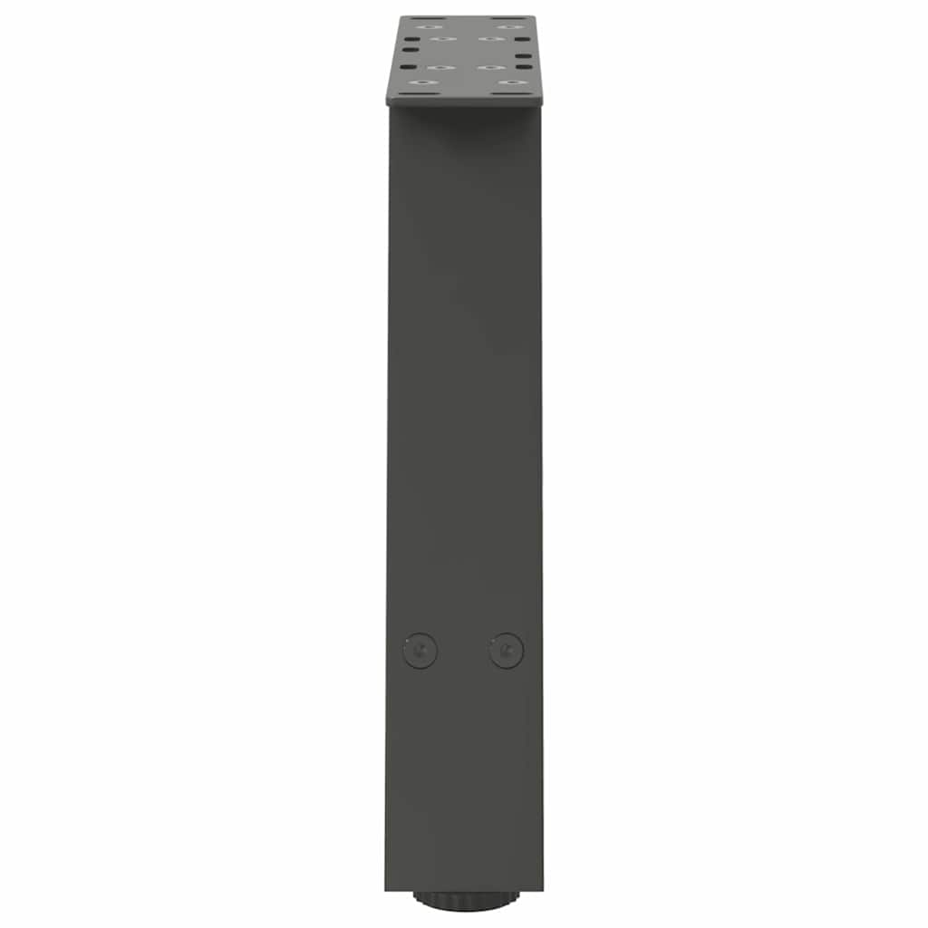 sofabordsben A-formet 2 stk. antracit 40x(30-31) cm stål