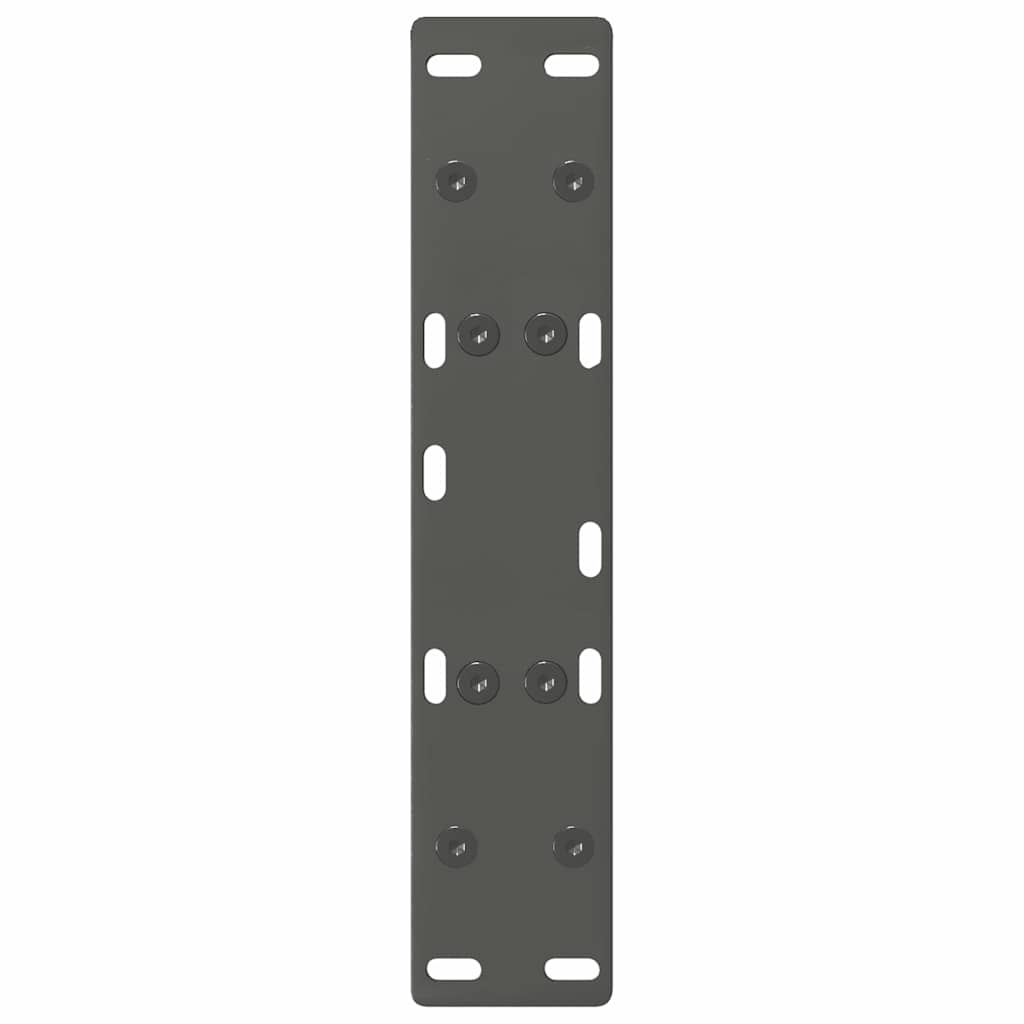 sofabordsben A-formet 2 stk. antracit 40x(30-31) cm stål