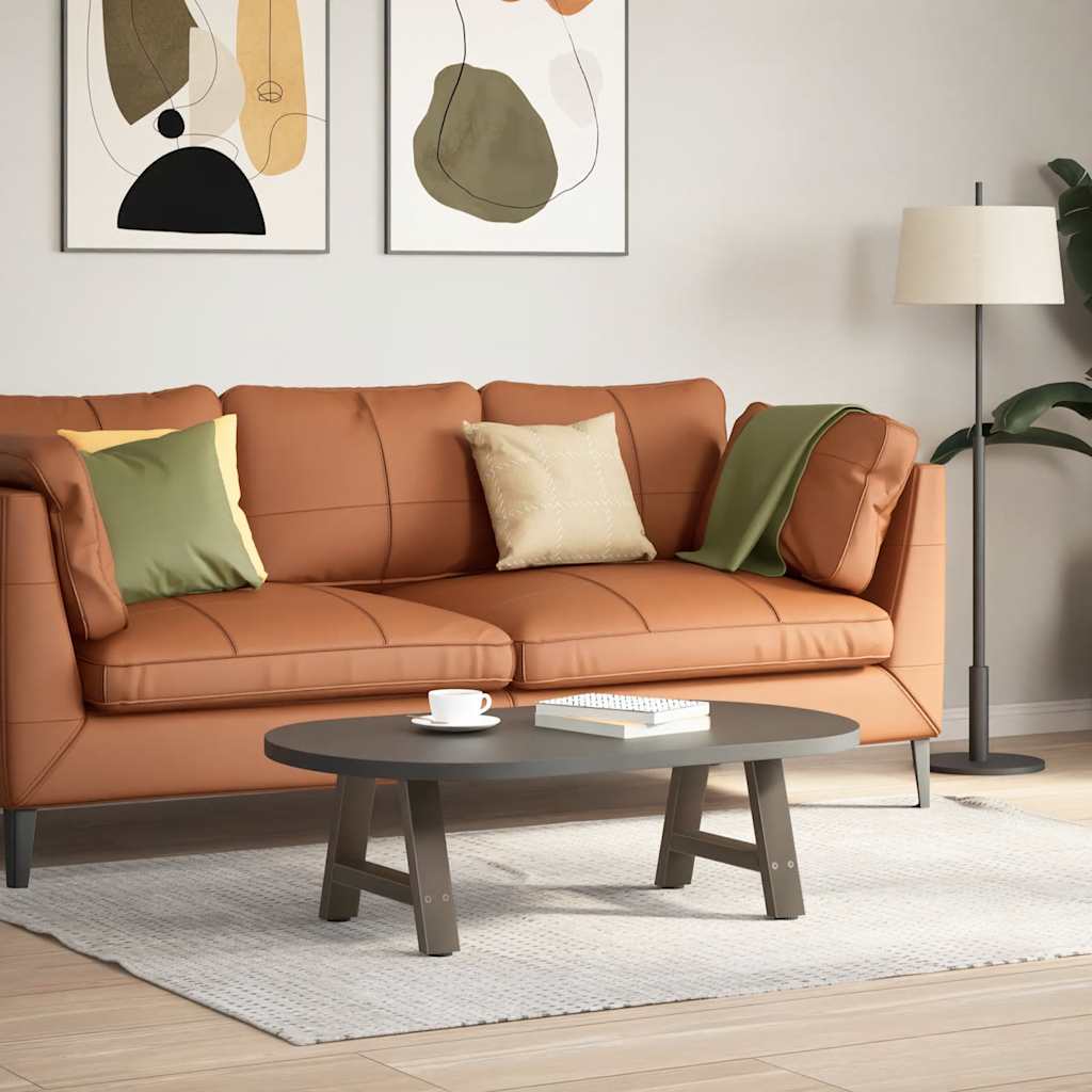 sofabordsben A-formet 2 stk. 50x(30-31) cm stål