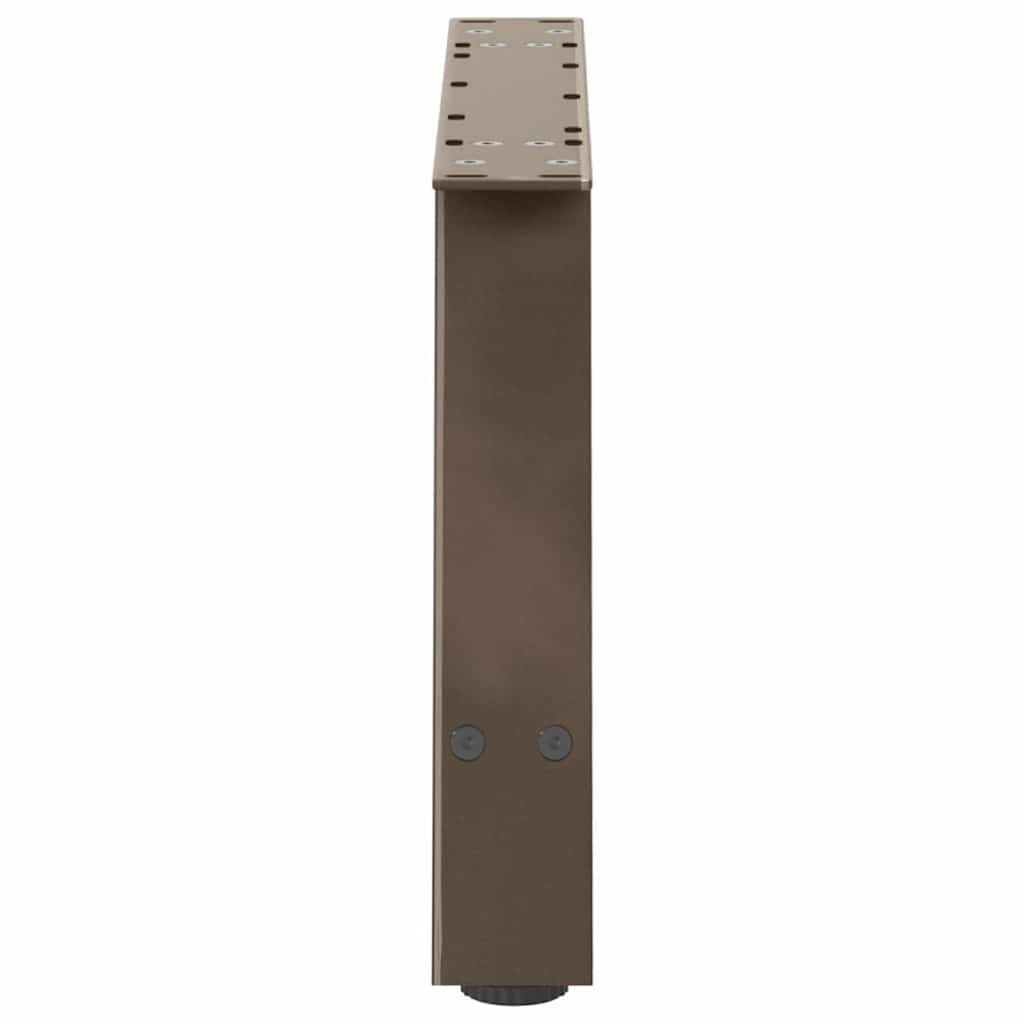 sofabordsben A-formet 2 stk. 60x(30-31) cm stål