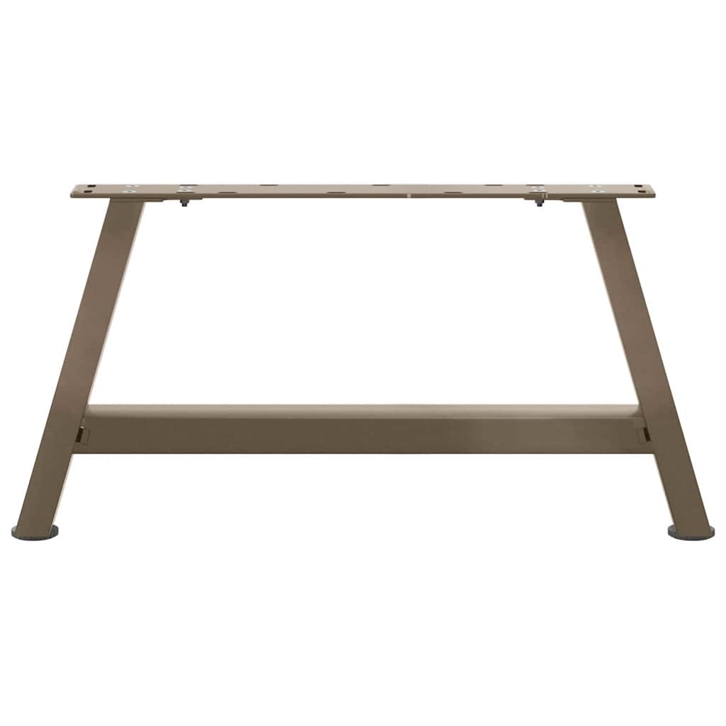 sofabordsben A-formet 2 stk. 70 x (30-31) cm stål