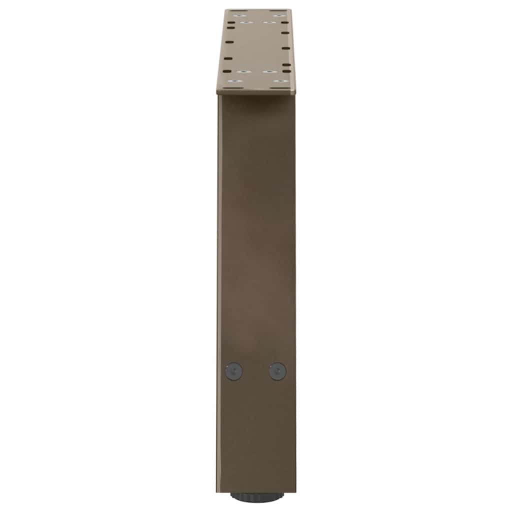 sofabordsben A-formet 2 stk. 70 x (30-31) cm stål