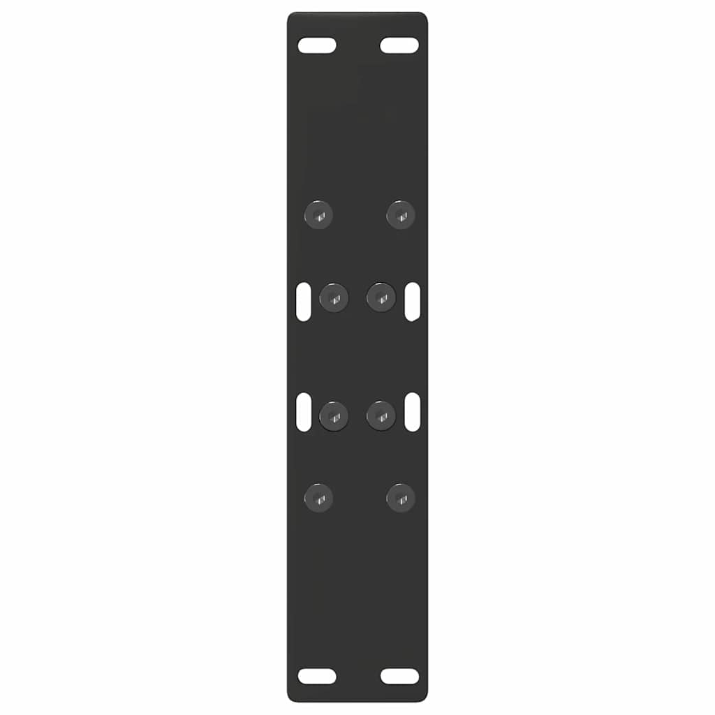 sofabordsben A-formet 2 stk. sort 38 x (42-43) cm stål