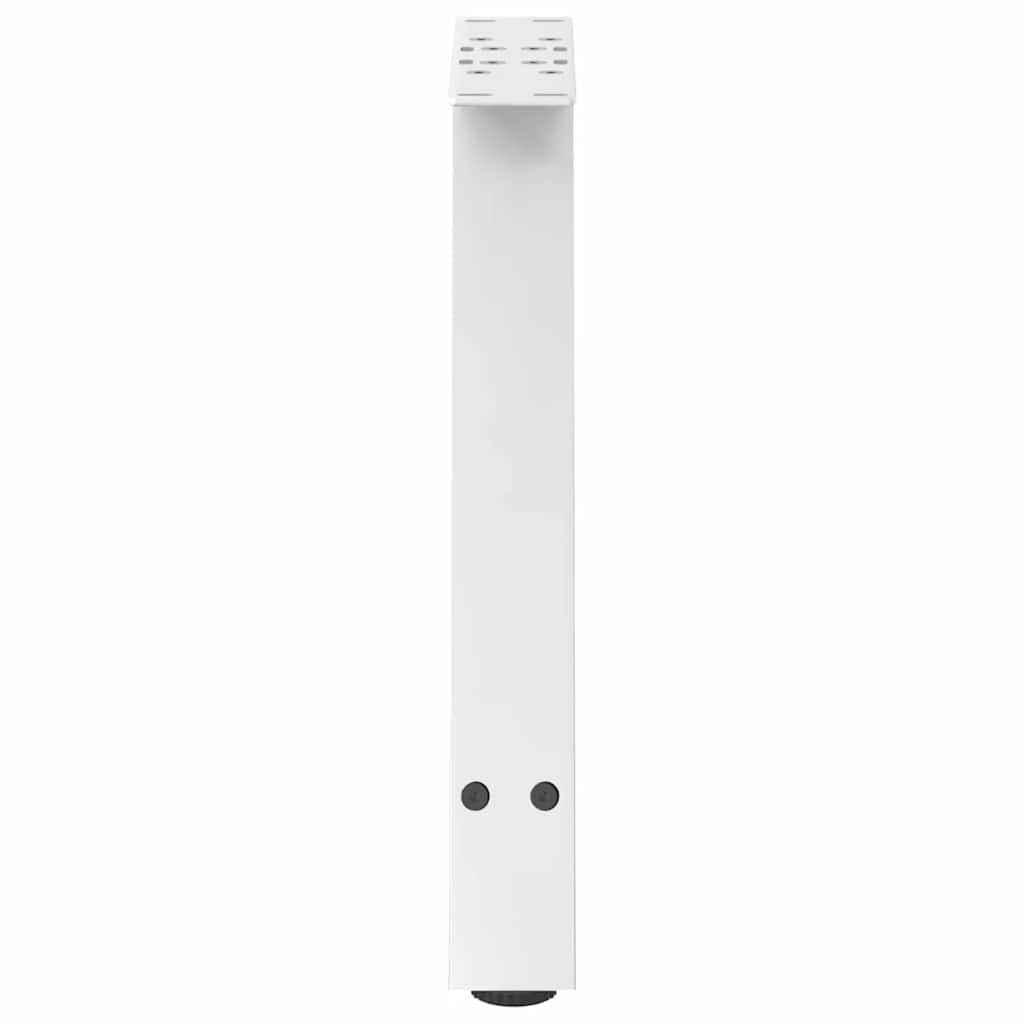 sofabordsben A-formet 2 stk. hvid 38 x (42-43) cm stål