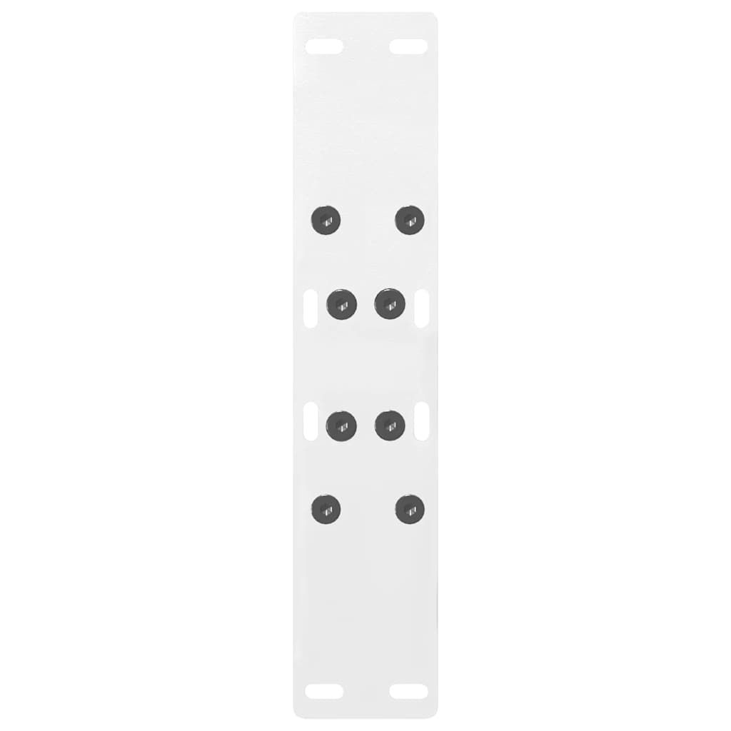 sofabordsben A-formet 2 stk. hvid 38 x (42-43) cm stål