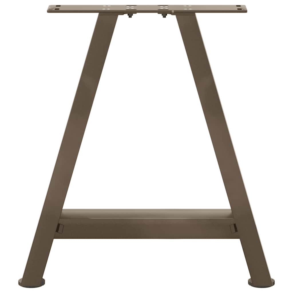 sofabordsben A-formet 2 stk. 38 x (42-43) cm stål