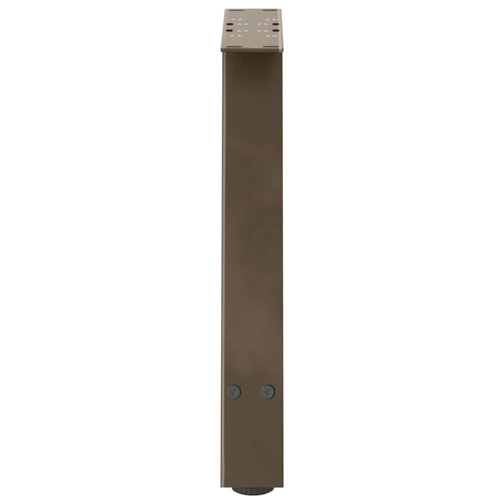sofabordsben A-formet 2 stk. 38 x (42-43) cm stål