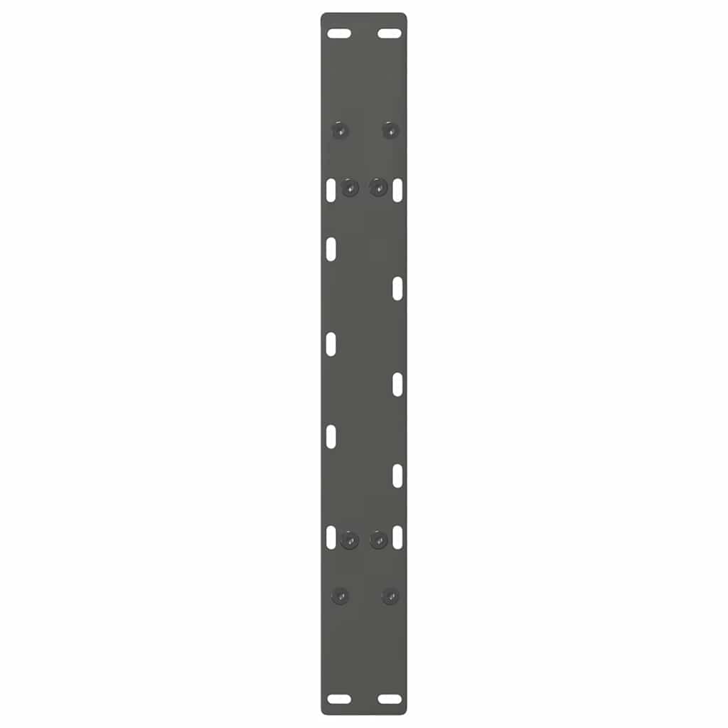 sofabordsben A-formet 2 stk. antracit 70x(42-43) cm stål