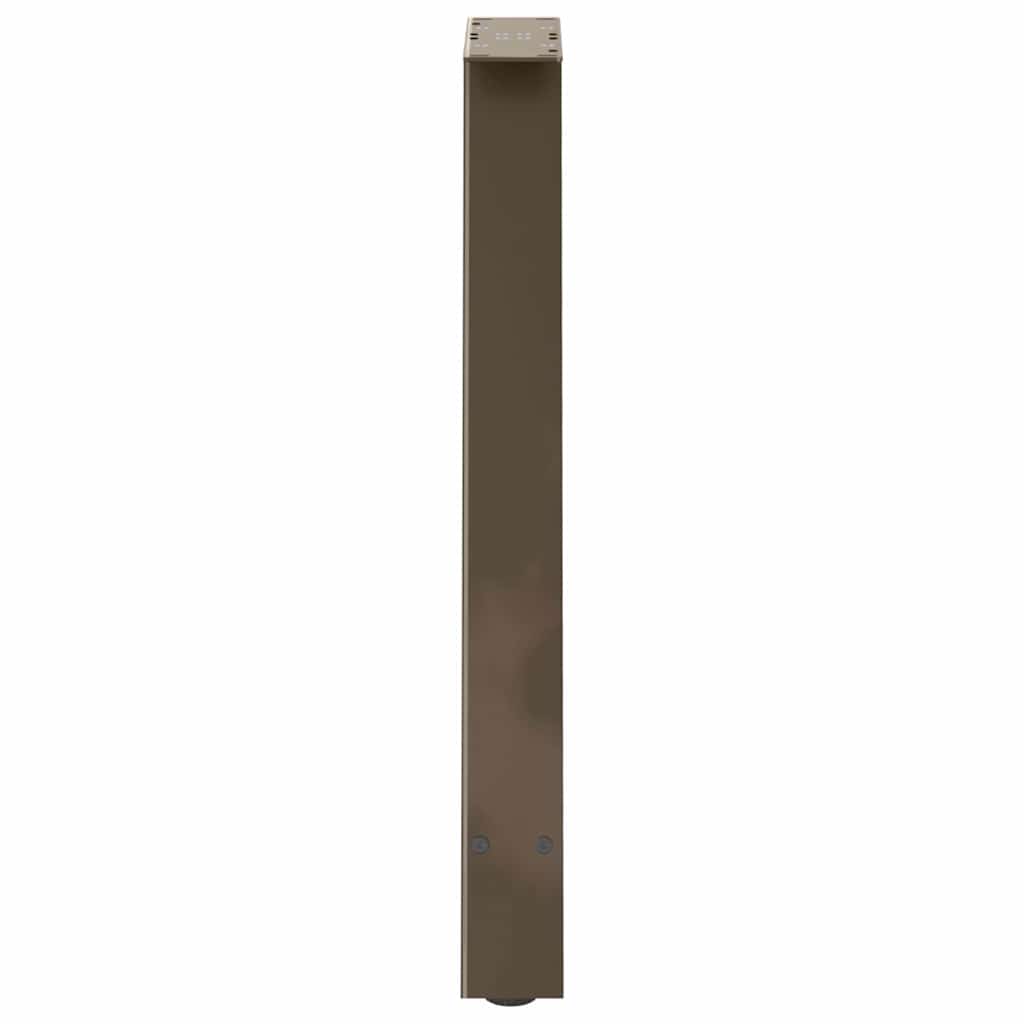 spisebordsben A-formet 2 stk. 50x(72-73) cm stål