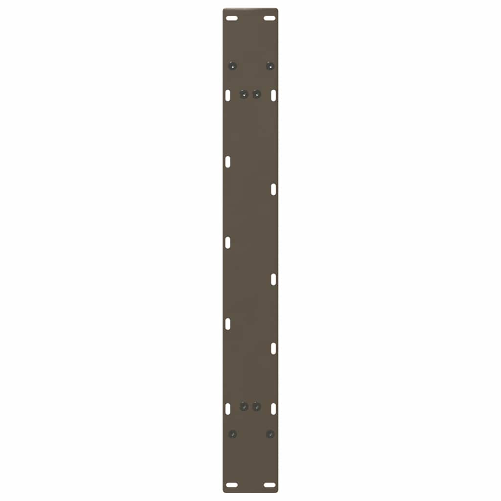 spisebordsben A-formet 2 stk. 100x(72-73) cm stål